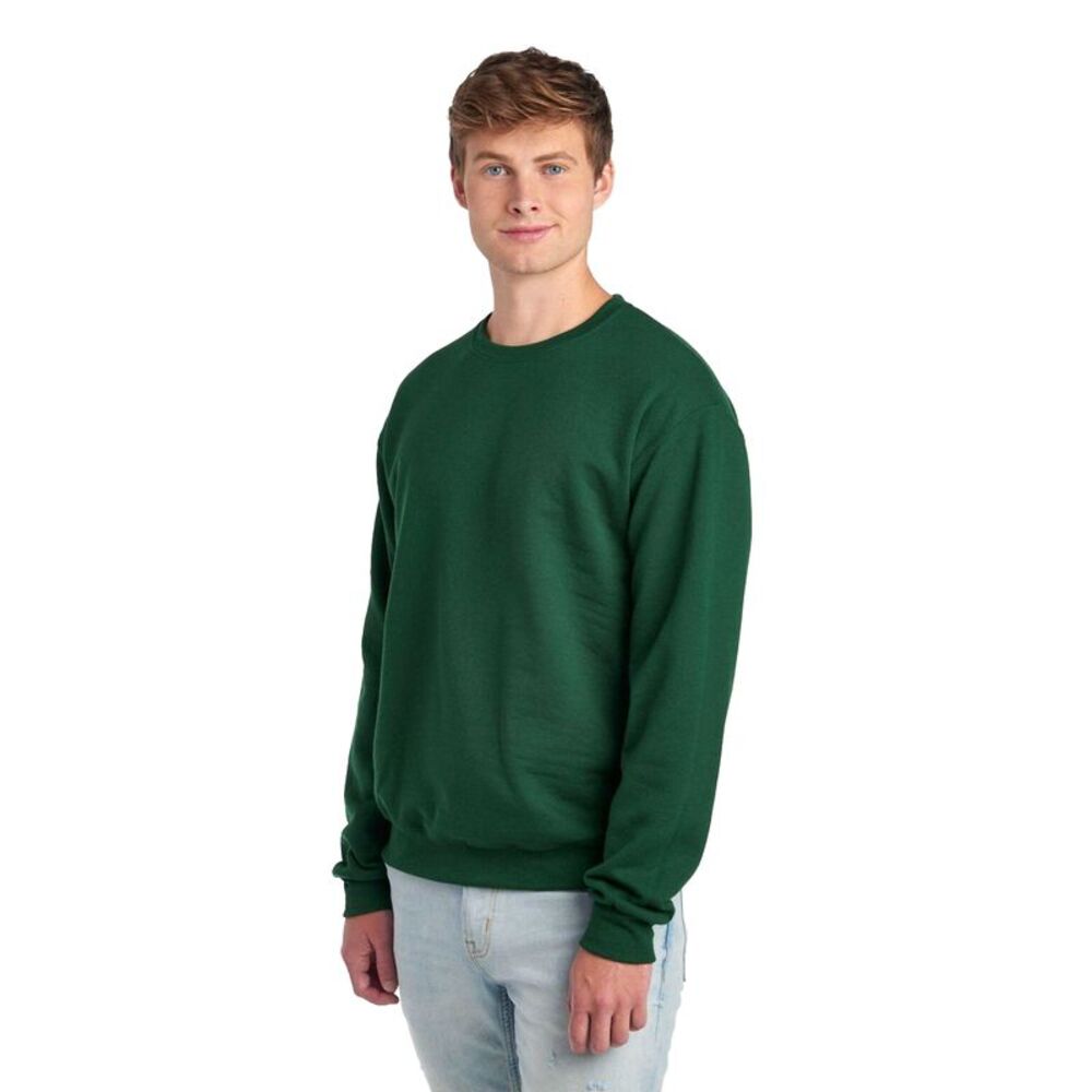 Jerzees Unisex Adult Nublend Sweatshirt / Forest Green